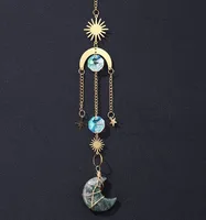 Simple Style Moon Crystal Pendant Artificial Decorations sku image 7