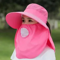 Women's Cartoon Style Sweet Simple Style Solid Color Flower Big Eaves Sun Hat main image 5