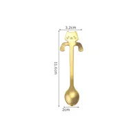 Cute Cartoon Stainless Steel Spoon 1 Piece sku image 3