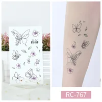 Butterfly Water Transfer Sticker Artificial Decorations sku image 2