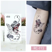 Butterfly Water Transfer Sticker Artificial Decorations sku image 4