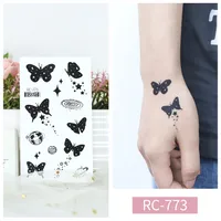Butterfly Water Transfer Sticker Artificial Decorations sku image 22