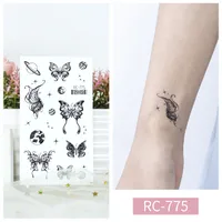 Butterfly Water Transfer Sticker Artificial Decorations sku image 5