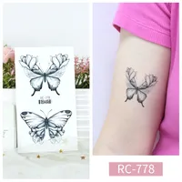 Butterfly Water Transfer Sticker Artificial Decorations sku image 25