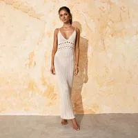 Women's Solid Color Beach Cover Ups main image 1