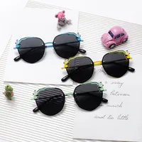 Cute Simple Style Panda Tac Oval Frame Full Frame Kids Sunglasses main image 2