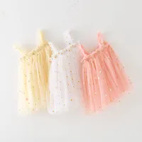 Princess Printing Polyacrylonitrile Fiber Girls Dresses main image 3