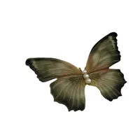 Women's Elegant Butterfly Gauze Inlay Artificial Pearls Hair Clip main image 5