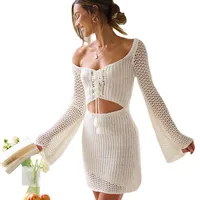 Women's Solid Color Streetwear Cover Ups main image 5