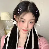 Women's Sweet Simple Style Bow Knot Cloth Bowknot Hair Clip main image 5