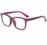 Simple Style Color Block Solid Color Pc Square Full Frame Optical Glasses main image 3