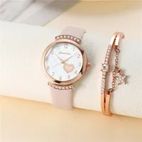 Casual Heart Shape Buckle Quartz Women's Watches main image 7