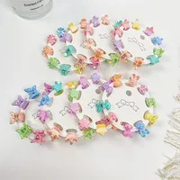 Women's Cartoon Style Flower Plastic Patchwork Hair Clip main image 2