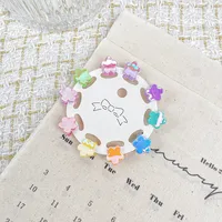 Women's Cartoon Style Flower Plastic Patchwork Hair Clip sku image 3
