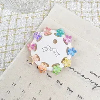 Women's Cartoon Style Flower Plastic Patchwork Hair Clip sku image 7