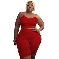 Daily Sports Women's Classic Style Solid Color Spandex Polyester Shorts Sets Shorts Sets main image 3