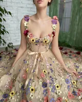 Women's Party Dress Elegant U Neck Sleeveless Flower Maxi Long Dress Banquet Cocktail Party main image 5
