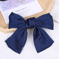 Women's Fairy Style Elegant Bow Knot Silk Hair Clip sku image 12