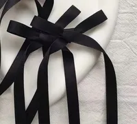 Women's Sweet Simple Style Bow Knot Cloth Bowknot Hair Clip sku image 1