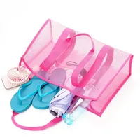 Women's Medium Polyester Solid Color Streetwear Open Wash Bag main image 5