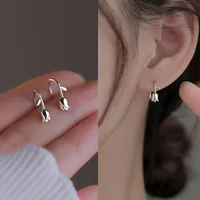 1 Pair Sweet Flower Plating Alloy Ear Studs main image 1