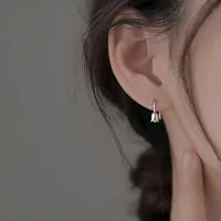 1 Pair Sweet Flower Plating Alloy Ear Studs main image 3