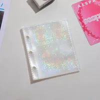 Ballet Style Ribbon Bow Photo Album Three-inch One-Miyagi Porter Card Storage Book Star-chasing Plush Card Book sku image 7