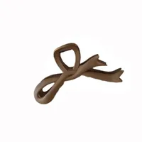Women's Simple Style Bow Knot Arylic Hollow Out Hair Claws main image 3
