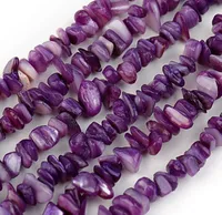 Semi-finished Natural Crystal Jade Loose Irregular Gravel Demagnetizing Stone Beaded sku image 6