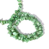 Semi-finished Natural Crystal Jade Loose Irregular Gravel Demagnetizing Stone Beaded sku image 11