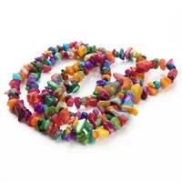 Semi-finished Natural Crystal Jade Loose Irregular Gravel Demagnetizing Stone Beaded sku image 5