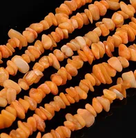 Semi-finished Natural Crystal Jade Loose Irregular Gravel Demagnetizing Stone Beaded sku image 13