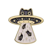 Cartoon Style Cat Alloy Plating Unisex Brooches sku image 33