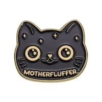 Cartoon Style Cat Alloy Plating Unisex Brooches sku image 35