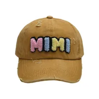 Mother&Daughter Mother&Son Simple Style Letter Embroidery Letter Embroidery Curved Eaves Baseball Cap sku image 8