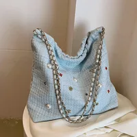 Women's Large Pu Leather Star Moon Cute Magnetic Buckle Shoulder Bag main image 1