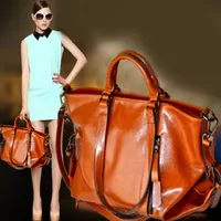 Women's Large Pu Leather Solid Color Classic Style Zipper Handbag main image 2