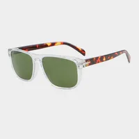 Streetwear Color Block Ac Square Full Frame Women's Sunglasses main image 1