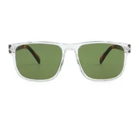Streetwear Color Block Ac Square Full Frame Women's Sunglasses sku image 4