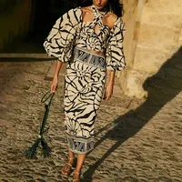 Women's Geometric One Piece Swimwear main image 4