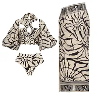 Women's Geometric One Piece Swimwear sku image 4