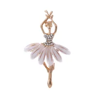 IG Style Human Leaf Flower Alloy Inlay Rhinestones Unisex Brooches sku image 2