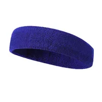 Unisex Sports Solid Color Cotton Hair Band sku image 2
