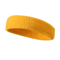 Unisex Sports Solid Color Cotton Hair Band sku image 3