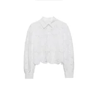 Women's Blouse Long Sleeve Blouses Printing Elegant Solid Color main image 1