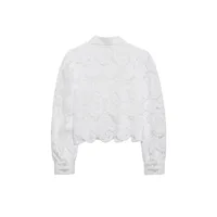 Women's Blouse Long Sleeve Blouses Printing Elegant Solid Color main image 2