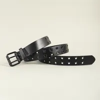 Casual Simple Style Classic Style Solid Color Pu Leather Belt Buckle Women's Leather Belts main image 5