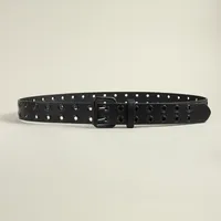 Casual Simple Style Classic Style Solid Color Pu Leather Belt Buckle Women's Leather Belts sku image 1