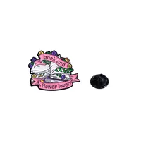 Casual Simple Style Letter Hat Rose Alloy Unisex Brooches sku image 68