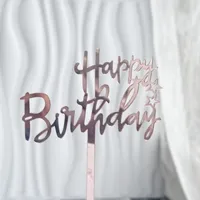 Letter Arylic Party Cake Inserting Card Cake Decorating Supplies sku image 9